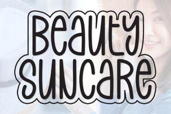 Beauty Suncare: The Handwritten Font for Joyful Design