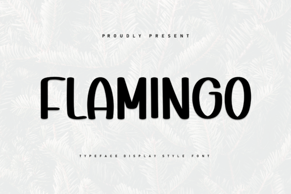 Flamingo: A Bold Display Font for Vibrant Branding