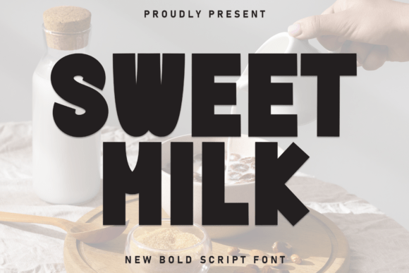 Sweet Milk: A Handcrafted Font for Authentic Branding