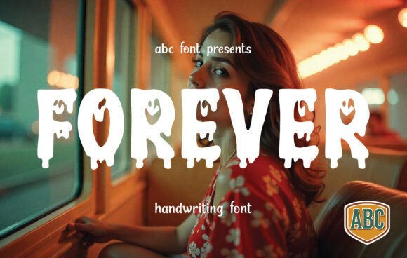 The Forever Font: A Dive into Playful, Dripping Typography